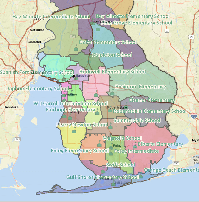 What school will my children attend in Baldwin County? Baldwin County