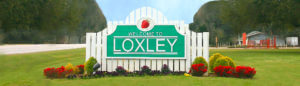 loxley alabama sign