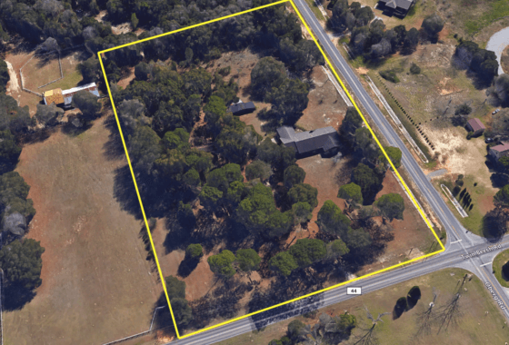 9072 Twin Beech Road Fairhope AL Aerial View South