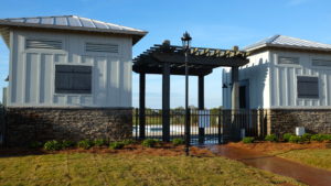 Winged Foot in Daphne swimming pool complex pergola