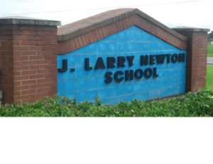 J larry newton school sign Fairhope Alabama