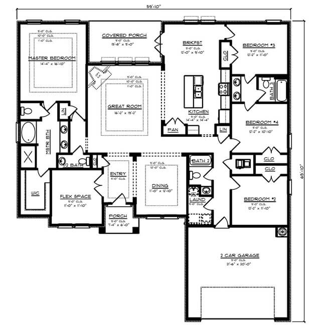 Avery Floorplan By DR Horton In Baldwin County Alabama Urban Property