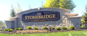 stonebridge in spanish fort alabama neighborhood sign