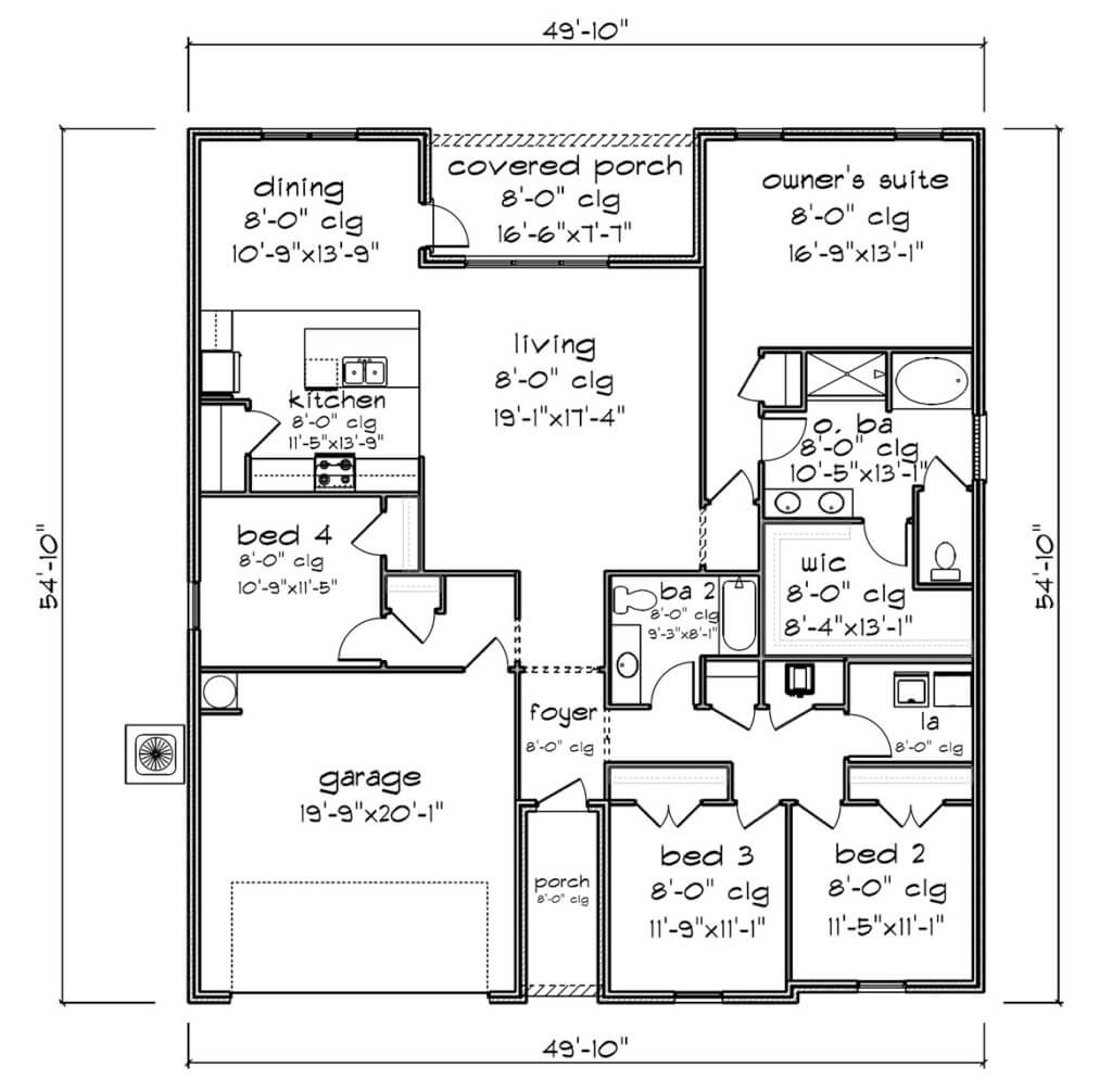 Cairn Floorplan by DR Horton in Baldwin County Urban